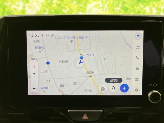ヤリス ハイブリッドＺ　保証書／ディスプレイオーディオ＋ナビ８インチ／トヨタセーフティセンス／シートヒーター　前席／パノラミックビューモニター／車線逸脱防止支援システム／シート　ハーフレザー　衝突被害軽減システム　ドラレコ（10枚目）