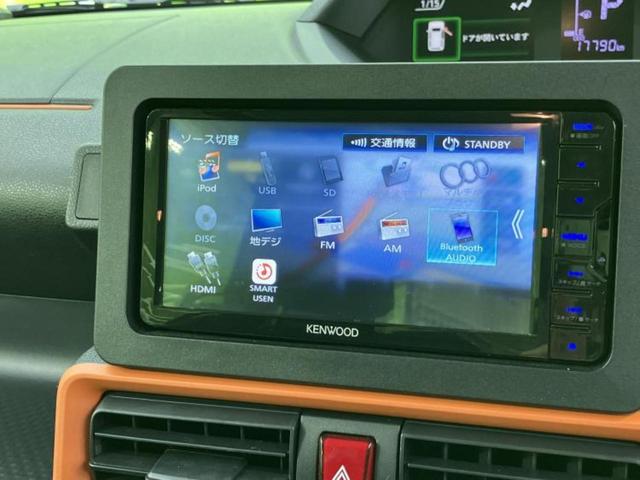 タント ファンクロス 保証書/社外 SDナビ/衝突安全装置/両側電動スライドドア/シートヒーター/車線逸脱防止支援システム/Bluetooth接続/ETC/EBD付ABS/横滑り防止装置/アイドリングストップ/フルセグTV(11枚目)