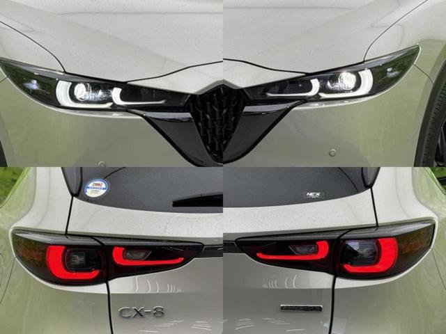 ＣＸ－８ ＸＤブラックトーンエディション　保証書／純正　ＳＤナビ／衝突安全装置／シートヒーター／全方位モニター／車線逸脱防止支援システム／シート　ハーフレザー／ヘッドランプ　ＬＥＤ／Ｂｌｕｅｔｏｏｔｈ接続／ＥＴＣ／ＥＢＤ付ＡＢＳ　全周囲カメラ（57枚目）