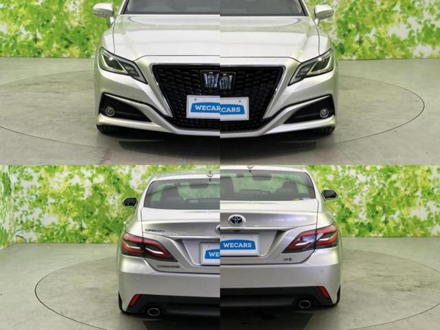 クラウンハイブリッド S Cパッケージ 保証書/純正 SDナビ/衝突安全装置/シートヒーター 前席/パノラミックビューモニター/車線逸脱防止支援システム/ドライブレコーダー 社外/ヘッドランプ LED/Bluetooth接続/ETC(55枚目)