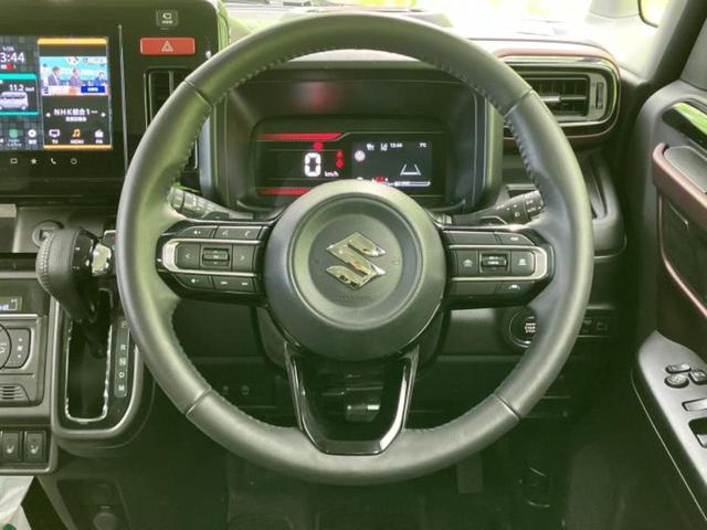 スペーシアカスタム ハイブリッドＸＳターボ　新品タイヤ／保証書／純正　９インチ　ＳＤナビ／セーフティサポート（スズキ）／両側電動スライドドア／シートヒーター　前席／全方位モニター用カメラ／車線逸脱防止支援システム／シート　ハーフレザー　ドラレコ（16枚目）