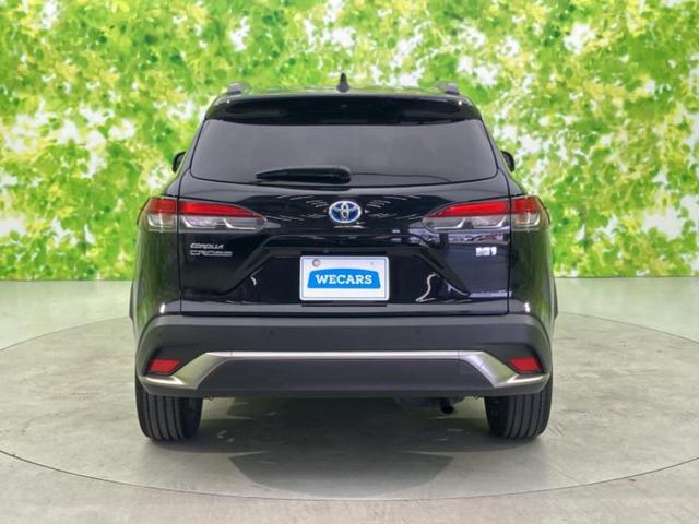 カローラクロス ハイブリッドＺ　新品タイヤ／保証書／ディスプレイオーディオ９インチ／トヨタセーフティセンス／シートヒーター／車線逸脱防止支援システム／シート　ハーフレザー／電動バックドア／ドライブレコーダー　前後　バックカメラ　ＴＶ（20枚目）