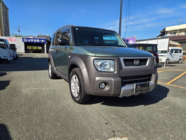 エレメント 　ベースグレード　４ＷＤ　ナビ　ＥＴＣ　ＨＩＤヘッドライト　観音開き　純正アルミホイール　キーレス　スペアキー　エンジンスターター　ドラレコ　取扱説明書　記録簿付（6枚目）