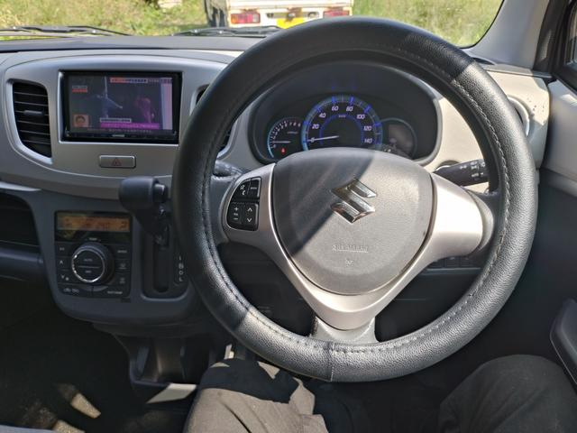 ワゴンR FZ FZ(4名) 社外ナビ ワンセグTV バックモニター シートヒーター ブレーキサポート プッシュスタート(9枚目)