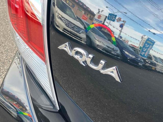 アクア X-アーバン バックカメラ ナビ TV アルミホイール オートライト スマートキー 電動格納ミラー シートヒーター CVT 衝突安全ボディ ABS ESC CD USB ミュージックプレイヤー接続可(32枚目)