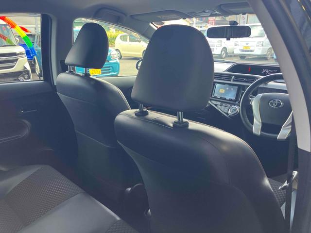 アクア X-アーバン バックカメラ ナビ TV アルミホイール オートライト スマートキー 電動格納ミラー シートヒーター CVT 衝突安全ボディ ABS ESC CD USB ミュージックプレイヤー接続可(57枚目)