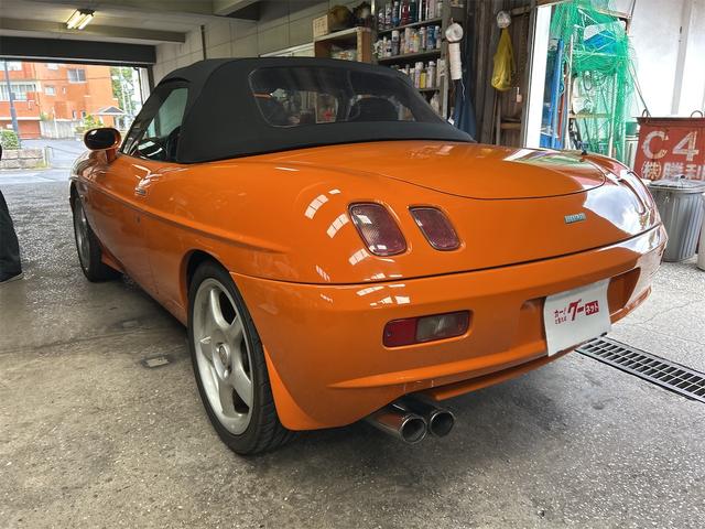 バルケッタ .グー鑑定証付き 新車保証書 点検整備記録簿 スペアキー 5速MT ビルシュタインショック アルミホイール(17枚目)