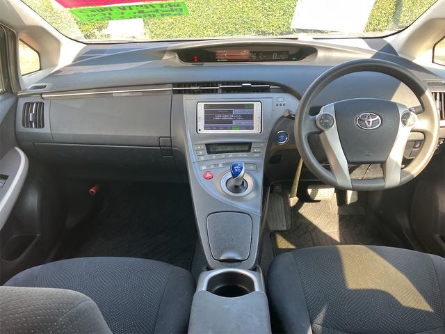 プリウス S ETC バックカメラ ナビ TV アルミホイール オートライト CVT スマートキー 電動格納ミラー 盗難防止システム Bluetooth 衝突安全ボディ ABS ESC エアコン パワーステアリング(2枚目)