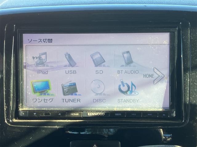 スペーシアカスタム 　両側スライド・片側電動　ナビ　ＴＶ　オートライト　ＨＩＤ　スマートキー　アイドリングストップ　電動格納ミラー　ベンチシート　ＣＶＴ　盗難防止システム　ＡＢＳ　ＣＤ　ＤＶＤ再生　ＵＳＢ（5枚目）