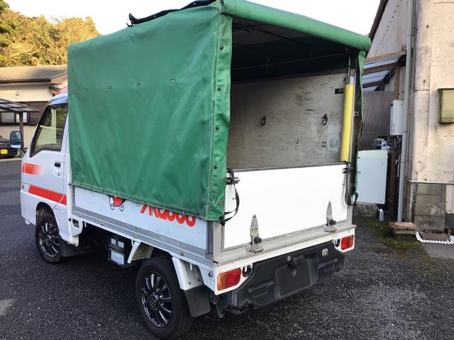 サンバートラック 赤帽SC 切替式4WD 5MT 赤帽SC 赤帽スーパーチャージャー 5MT 切替式4WD 赤帽カラー現状 ホロ付 ETC ドライブレコーダー(9枚目)