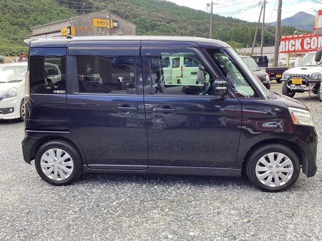 スペーシアカスタム XS レーダーブレーキサポート装着車 両側スライドドア 左パワスラ ナビ テレビ スマートキー ディスチャージライト フォグ アルミ 記録簿(4枚目)