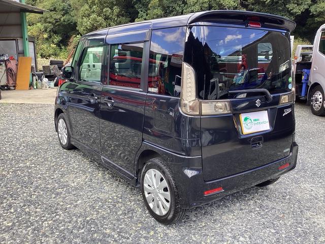 スペーシアカスタム XS レーダーブレーキサポート装着車 両側スライドドア 左パワスラ ナビ テレビ スマートキー ディスチャージライト フォグ アルミ 記録簿(7枚目)