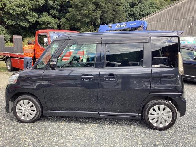 スペーシアカスタム XS レーダーブレーキサポート装着車 両側スライドドア 左パワスラ ナビ テレビ スマートキー ディスチャージライト フォグ アルミ 記録簿(8枚目)