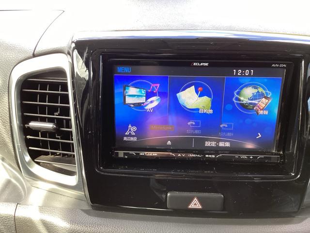 スペーシアカスタム XS レーダーブレーキサポート装着車 両側スライドドア 左パワスラ ナビ テレビ スマートキー ディスチャージライト フォグ アルミ 記録簿(54枚目)