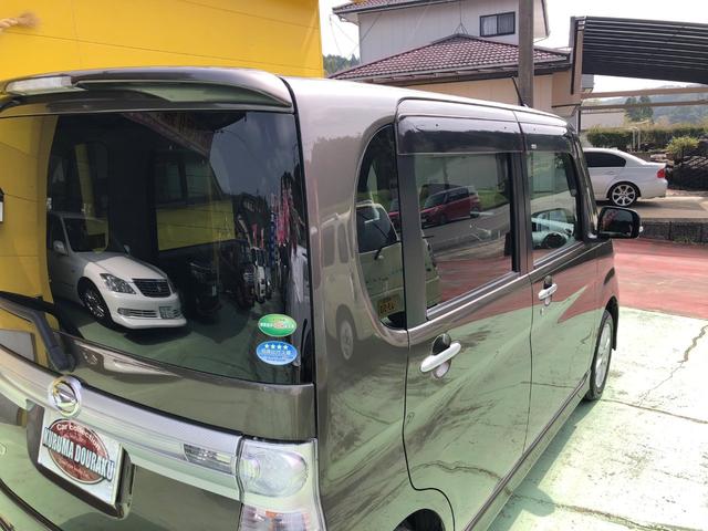 カスタムX 純正ナビフルセグ HIDヘッドライト パワースライドドア レザーステアリング 純正エアロ 純正14インチアルミ オプションカラー(ブロンズオリーブ)(20枚目)