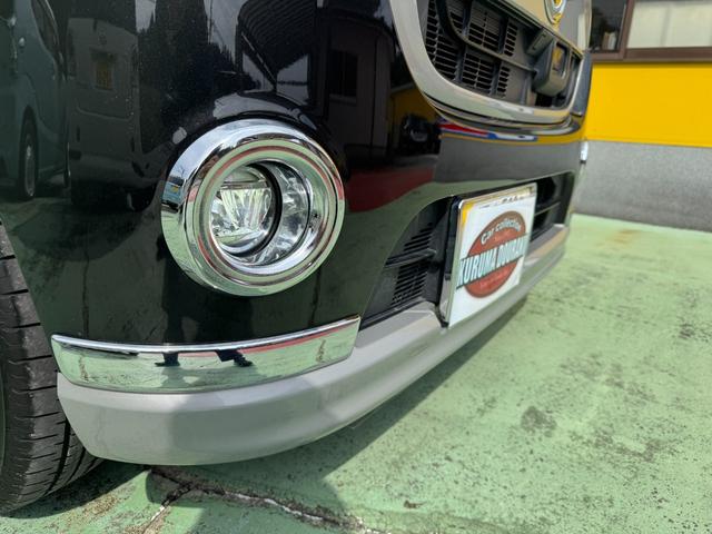 ムーヴキャンバス Ｘリミテッドメイクアップ　ＳＡＩＩ　社外ナビ　フルセグ　バックカメラ　両側パワスラ　ＬＥＤヘッドライト　フォグランプ　シートカバー　社外１４インチアルミ　革巻きステアリング　ステアリングスイッチ　キーフリー　エコアイドル　ＥＴＣ（27枚目）