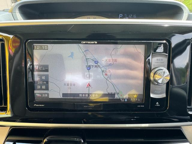 ムーヴキャンバス Ｘリミテッドメイクアップ　ＳＡＩＩ　社外ナビ　フルセグ　バックカメラ　両側パワスラ　ＬＥＤヘッドライト　フォグランプ　シートカバー　社外１４インチアルミ　革巻きステアリング　ステアリングスイッチ　キーフリー　エコアイドル　ＥＴＣ（60枚目）