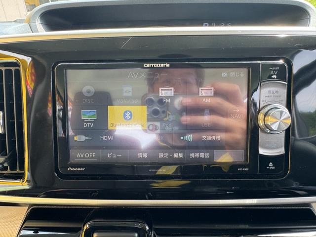 ムーヴキャンバス Ｘリミテッドメイクアップ　ＳＡＩＩ　社外ナビ　フルセグ　バックカメラ　両側パワスラ　ＬＥＤヘッドライト　フォグランプ　シートカバー　社外１４インチアルミ　革巻きステアリング　ステアリングスイッチ　キーフリー　エコアイドル　ＥＴＣ（62枚目）