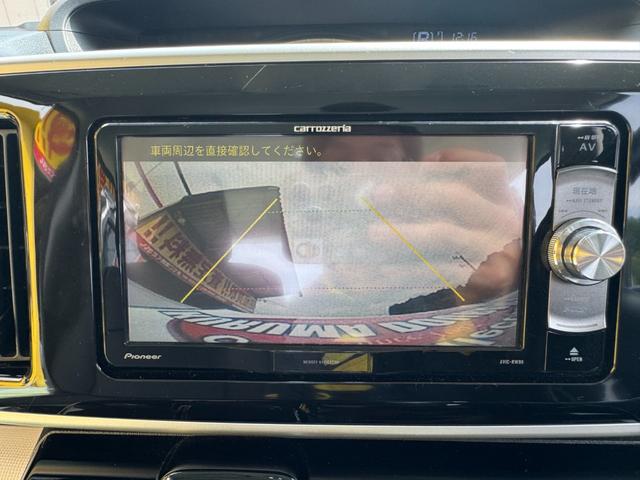 ムーヴキャンバス Ｘリミテッドメイクアップ　ＳＡＩＩ　社外ナビ　フルセグ　バックカメラ　両側パワスラ　ＬＥＤヘッドライト　フォグランプ　シートカバー　社外１４インチアルミ　革巻きステアリング　ステアリングスイッチ　キーフリー　エコアイドル　ＥＴＣ（63枚目）