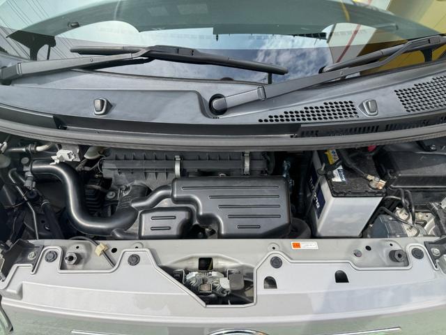 ムーヴキャンバス Ｘリミテッドメイクアップ　ＳＡＩＩ　社外ナビ　フルセグ　バックカメラ　両側パワスラ　ＬＥＤヘッドライト　フォグランプ　シートカバー　社外１４インチアルミ　革巻きステアリング　ステアリングスイッチ　キーフリー　エコアイドル　ＥＴＣ（71枚目）