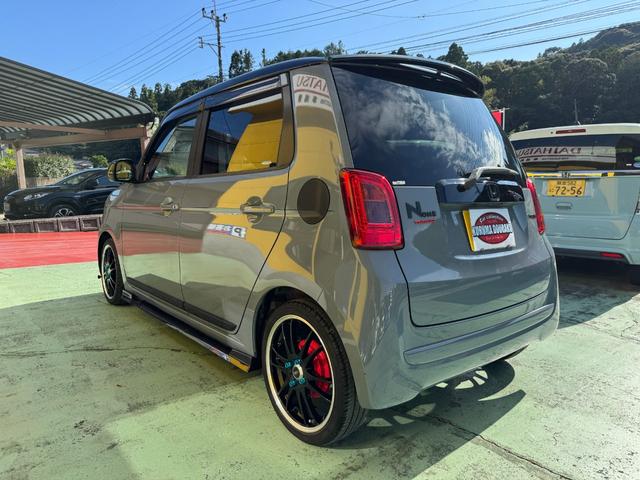 Ｎ－ＯＮＥ プレミアム　グレー黒２トン　ＴＥＩＮ車高調　社外１６インチアルミ　社外エアロ　ＨＩＤヘッドライト　ＬＥＤフォグ　アンドロイドオート　Ｂｌｕｅｔｏｏｔｈ　シートカバー　ドラレコ前後　スマートキー　プッシュスタート（16枚目）