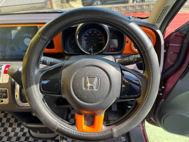 Ｎ－ＯＮＥ プレミアム　グレー黒２トン　ＴＥＩＮ車高調　社外１６インチアルミ　社外エアロ　ＨＩＤヘッドライト　ＬＥＤフォグ　アンドロイドオート　Ｂｌｕｅｔｏｏｔｈ　シートカバー　ドラレコ前後　スマートキー　プッシュスタート（52枚目）