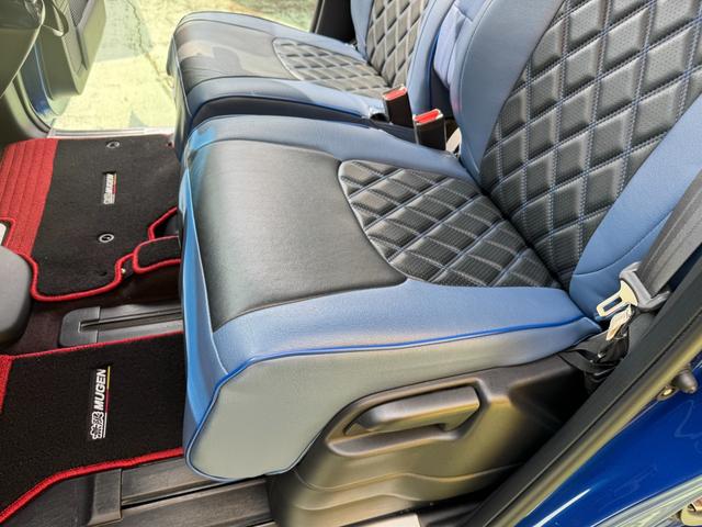 N-BOXカスタム G・EXターボホンダセンシング 無限フルエアロ マフラー バイザー 純正8インチナビ バックカメラ 純正15インチアルミ 両側パワスラ シートカバー ステアリングスイッチ クルコン LEDヘッドライト フォグランプ スマートキー(42枚目)