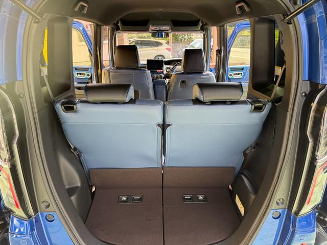 N-BOXカスタム G・EXターボホンダセンシング 無限フルエアロ マフラー バイザー 純正8インチナビ バックカメラ 純正15インチアルミ 両側パワスラ シートカバー ステアリングスイッチ クルコン LEDヘッドライト フォグランプ スマートキー(50枚目)