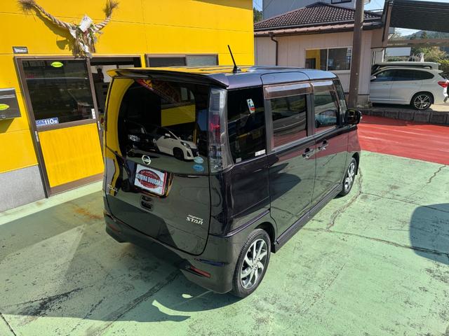 ルークス ハイウェイスター　純正ナビ　ＴＶ　バックカメラ　Ｂｌｕｅｔｏｏｔｈ　ＨＩＤヘッドライト　キーフリー　純正１４インチアルミ　ＥＴＣ　パワースライドドア（12枚目）