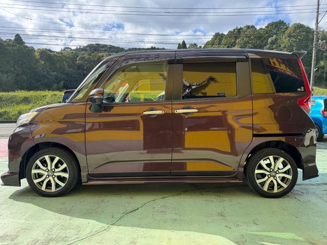 ルーミー カスタムＧ－Ｔ　純正９インチナビ　フルセグ　バックカメラ　両側パワスラ　純正ドラレコ　ＴＲＤフルエアロ　ＬＥＤヘッドライト　フォグランプ　純正１５インチアルミ　ビルトインＥＴＣ　スマートキー　プッシュスタート（14枚目）