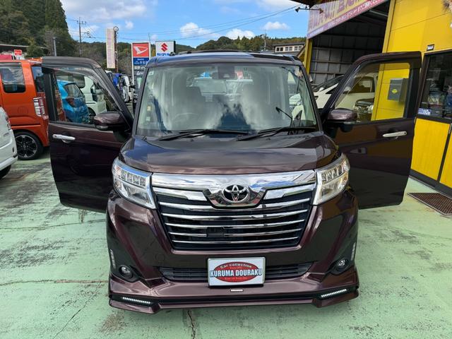 ルーミー カスタムＧ－Ｔ　純正９インチナビ　フルセグ　バックカメラ　両側パワスラ　純正ドラレコ　ＴＲＤフルエアロ　ＬＥＤヘッドライト　フォグランプ　純正１５インチアルミ　ビルトインＥＴＣ　スマートキー　プッシュスタート（71枚目）