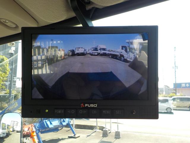 キャンター 3tダンプ 全低床強化 新明和 5MT ターボ 衝突軽減ブレーキ 横滑り防止 バックカメラ 障害物センサー スマートキー キーレス フロントフォグランプ 三方開 後輪ダブル(42枚目)