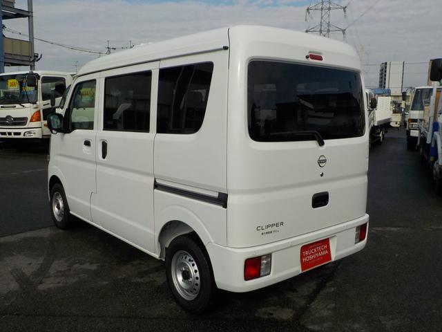 ＮＶ１００クリッパーバン 　バン６６０ＤＸハイルーフＡＴ届出済　未使用車　衝突軽減ブレーキ　両側スライドドア　プライバシーガラス　キーレス　バックソナー　横滑り防止装置　障害物センサーレーンキープアシスト　ＡＢＳ（7枚目）