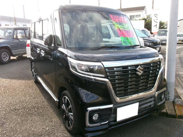 スペーシアカスタム ハイブリッドXS ナビゲーション・TV付き・両側電動スライドドア・ワンオーナー・純正アルミ付き(6枚目)