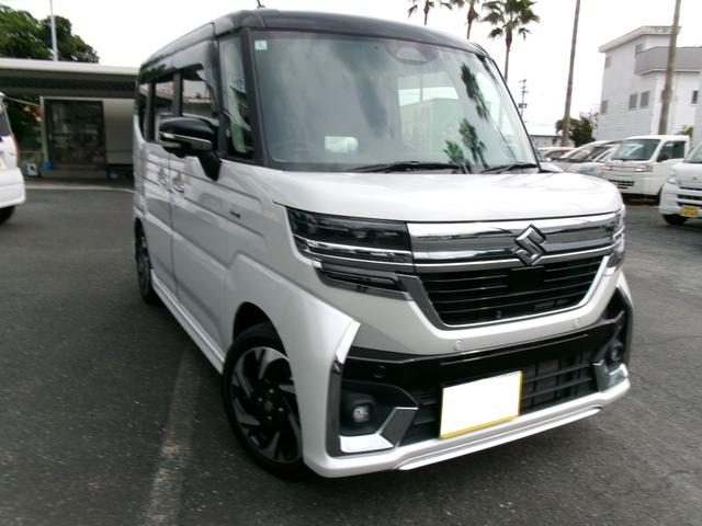 スペーシアカスタム ハイブリッドXSターボ 全方位モニター付き・メモリーナビ(スズキコネクト対応通信装着車・ドライブレコーダー・ETC(6枚目)