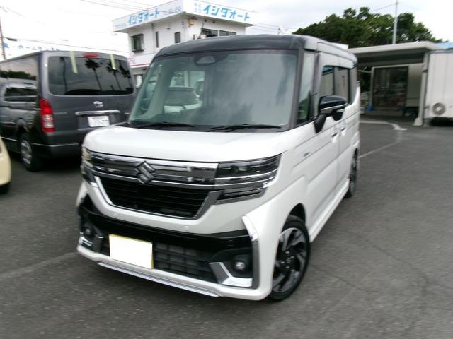 スペーシアカスタム ハイブリッドXSターボ 全方位モニター付き・メモリーナビ(スズキコネクト対応通信装着車・ドライブレコーダー・ETC(7枚目)