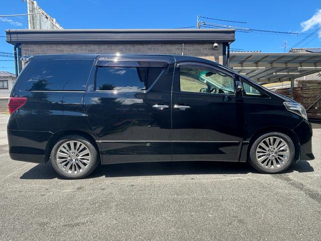 アルファード 240S タイプゴールド バックカメラ ナビ TV クリアランスソナー オートクルーズコントロール 両側電動スライドドア オートライト HID 電動リアゲート スマートキー 電動格納ミラー 後席モニター CVT アルミホイール(14枚目)