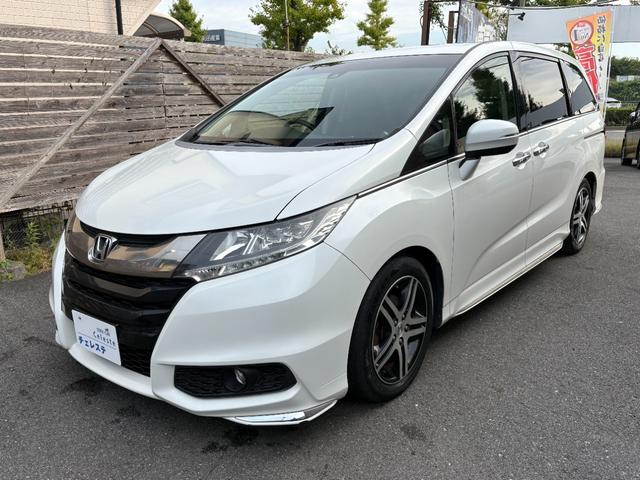 オデッセイ アブソルート・20thアニバーサリー ETC ナビ TV オートクルーズコントロール レーンアシスト 衝突被害軽減システム 両側電動スライドドア オートライト LEDヘッドランプ スマートキー アイドリングストップ 3列シート(10枚目)