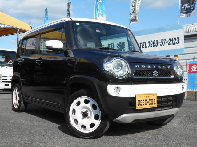 ハスラー Jスタイル ・ワンオーナー・禁煙車・ナビ TV Bluetooth DVD CD・衝突軽減ブレーキ・アイドリングストップ・運転席助手席シートヒーター・Wエアバック・オートエアコン・電動格納ミラー・プッシュスタート(4枚目)