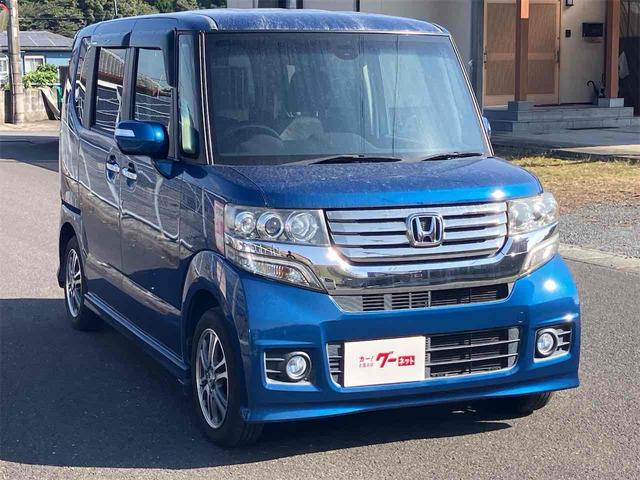 Ｎ－ＢＯＸカスタム Ｇ・Ａパッケージ　バックカメラ　両側スライド・片側電動　ナビ　ＴＶ　衝突被害軽減システム　オートライト　ＨＩＤ　スマートキー　アイドリングストップ　電動格納ミラー　ベンチシート　ＣＶＴ　盗難防止システム　ＡＢＳ　ＥＳＣ（13枚目）