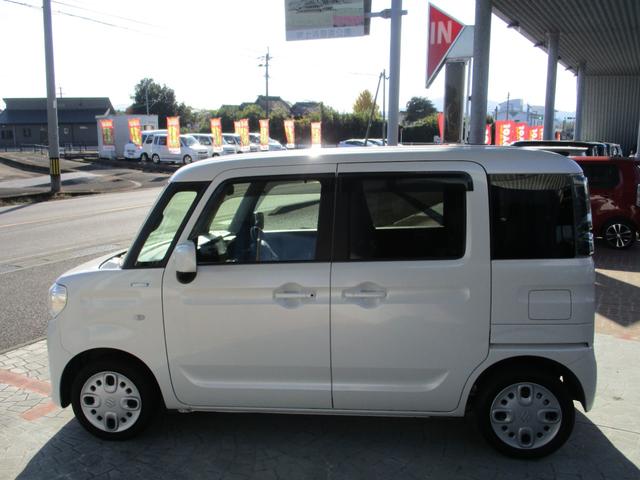 スペーシア ハイブリッドG 両側スライドドア ナビ TV クリアランスソナー 衝突被害軽減システム オートライト スマートキー アイドリングストップ 電動格納ミラー ベンチシート CVT 盗難防止システム ABS ESC(14枚目)