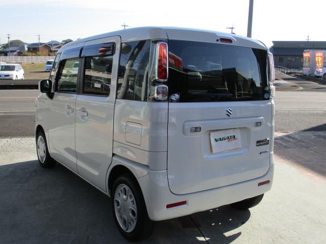 スペーシア ハイブリッドG 両側スライドドア ナビ TV クリアランスソナー 衝突被害軽減システム オートライト スマートキー アイドリングストップ 電動格納ミラー ベンチシート CVT 盗難防止システム ABS ESC(18枚目)