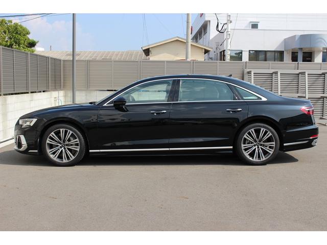 Ａ８ Ｌ　６０ＴＦＳＩクワトロ　認定中古車　ＭＭＩナビ　ＴＶチューナー　マトリクスＬＥＤ　サラウンドビューカメラ　パークアシスト　ワイヤレスチャージ（2枚目）