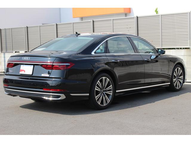 Ａ８ Ｌ　６０ＴＦＳＩクワトロ　認定中古車　ＭＭＩナビ　ＴＶチューナー　マトリクスＬＥＤ　サラウンドビューカメラ　パークアシスト　ワイヤレスチャージ（5枚目）