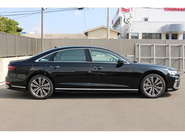 Ａ８ Ｌ　６０ＴＦＳＩクワトロ　認定中古車　ＭＭＩナビ　ＴＶチューナー　マトリクスＬＥＤ　サラウンドビューカメラ　パークアシスト　ワイヤレスチャージ（6枚目）