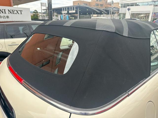 ＭＩＮＩ クーパー　コンバーチブル　クラシック・トリム　オープンカー　ＥＴＣ　バックカメラ　ナビ　クリアランスソナー　オートクルーズコントロール　衝突被害軽減システム　オートライト　ＬＥＤヘッドランプ　ＡＴ　スマートキー　アイドリングストップ（40枚目）