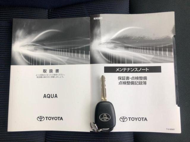アクア Ｓ　保証書／純正　ナビ／トヨタセーフティセンス／ドライブレコーダー　社外／Ｂｌｕｅｔｏｏｔｈ接続／ＥＴＣ／ＥＢＤ付ＡＢＳ／横滑り防止装置／アイドリングストップ／バックモニター／ワンセグＴＶ　バックカメラ（26枚目）