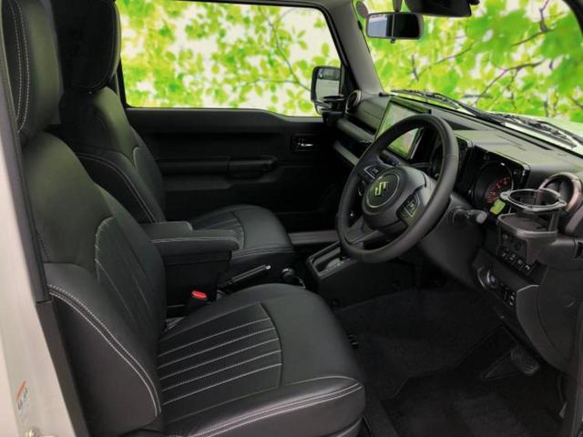ジムニーシエラ ４ＷＤ　ＪＣ　社外　９インチ　ＳＤナビ／セーフティサポート（スズキ）／シートヒーター　前席／車線逸脱防止支援システム／ドライブレコーダー　社外／ヘッドランプ　ＬＥＤ／Ｂｌｕｅｔｏｏｔｈ接続／ＥＢＤ付ＡＢＳ　４ＷＤ（4枚目）