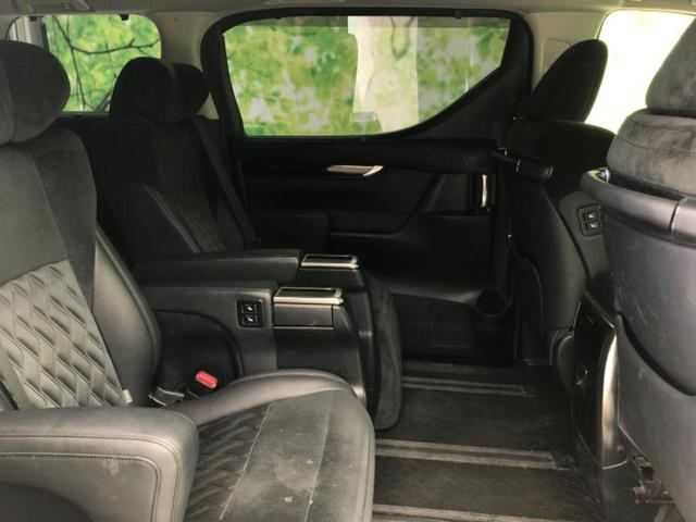 アルファード S Cパッケージ 新品タイヤ/社外 10インチ SDナビ/フリップダウンモニター 社外 12.8インチ/両側電動スライドドア/シート ハーフレザー/電動バックドア/ヘッドランプ LED/ETC/EBD付ABS(5枚目)