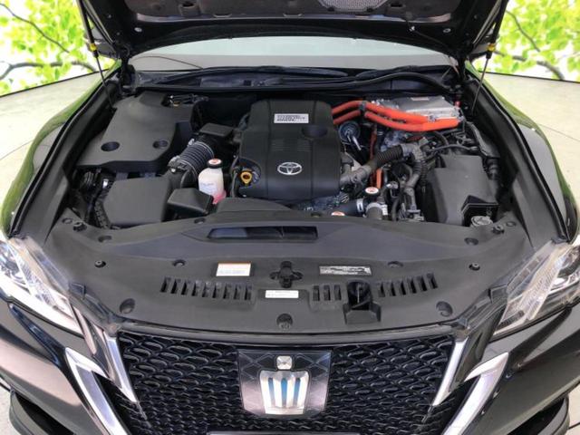 クラウンハイブリッド ハイブリッドアスリートS Jフロンティア 保証書/純正 8インチ HDDナビ/トヨタセーフティセンス/シートヒーター/車線逸脱防止支援システム/シート ハーフレザー/ドライブレコーダー 前後/ヘッドランプ HID/Bluetooth接続(37枚目)